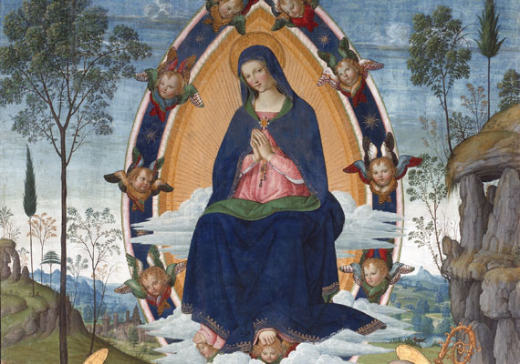 The Altarpiece of The Assumption of the Virgin of Pintoricchio