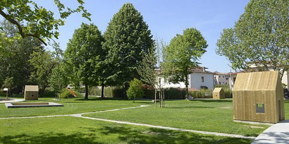 Green parks and beautiful monuments in Pistoia