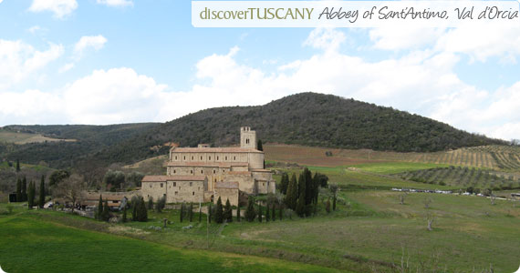 Abbey of Sant'Antimo near Montalcino