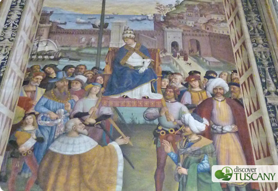 Another scene of Enea Silvio Piccolomini's life