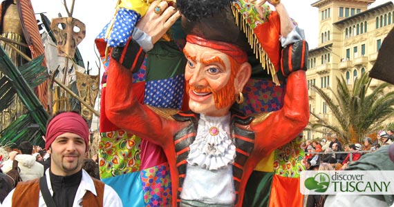 Maschere al Carnevale di Viareggio