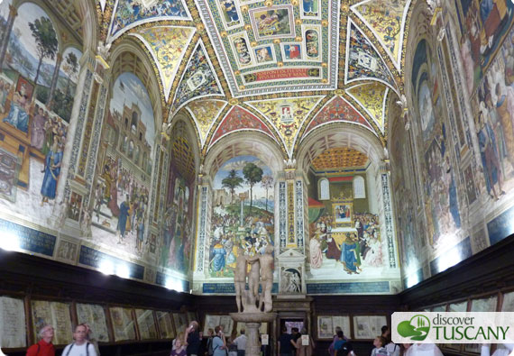 View of the Piccolomini Library