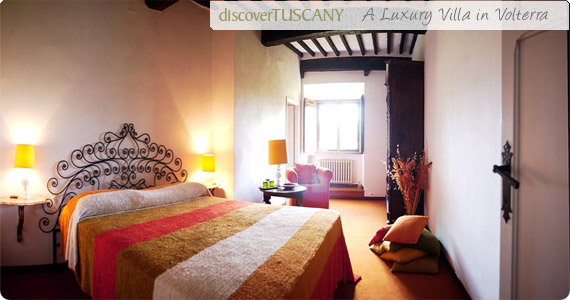 Large Tuscan Villa near Volterra for Rent - Villa di Ulignano