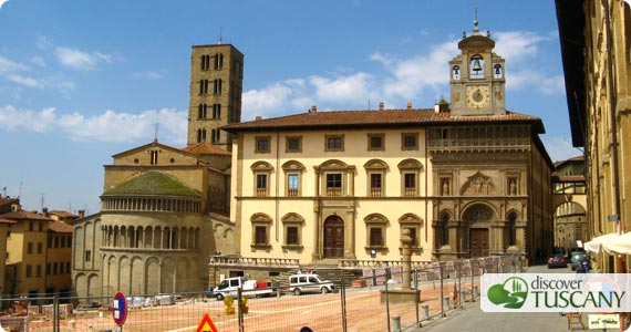 Piazza Grande ad Arezzo