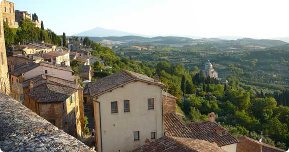 view of montepulciano