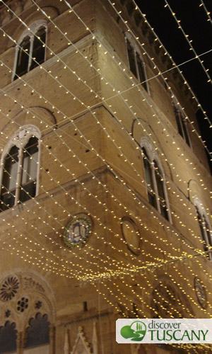 decorazioni natalizie a Firenze