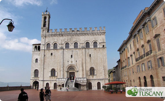 Piazza Grande a Gubbio