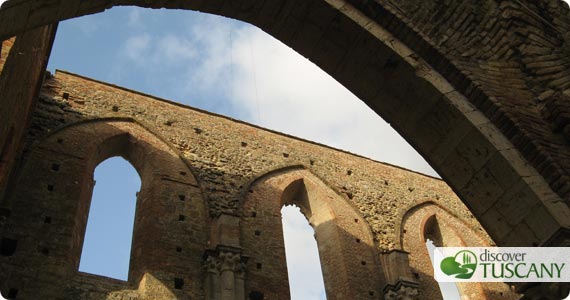 roof of San Galgano Abbey