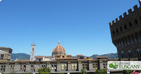 Terrace at the Uffizi