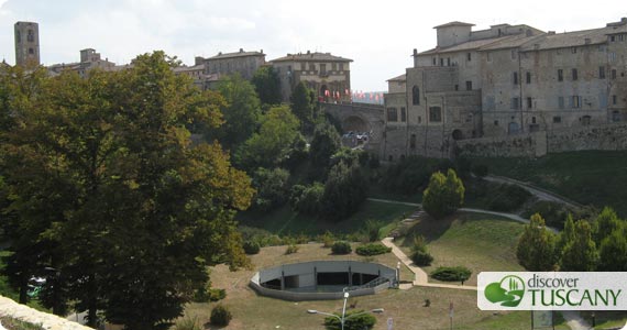 View on Colle Val d' Elsa