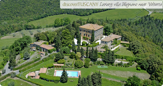 Villa di Lusso a Volterra in Toscana - Villa di Ulignano