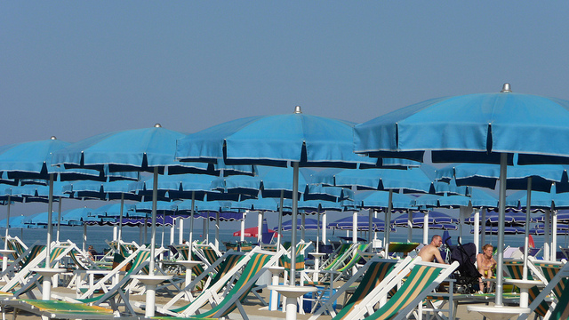 Versilia equipped beach