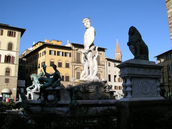 Fontana del Nettuno in Piazza Signoria