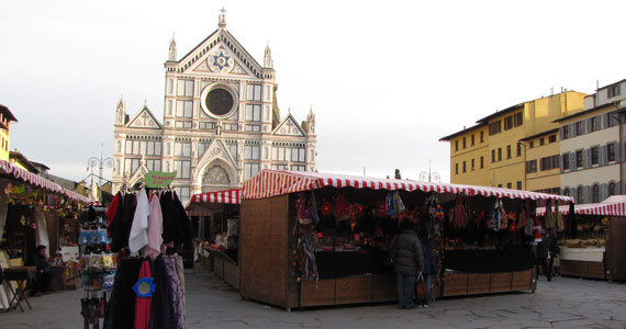 piazza santa croce, firenze