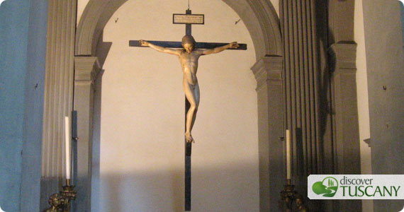 michelangelo's crucifix