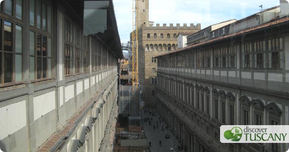 The Uffizi Gallery in Florence